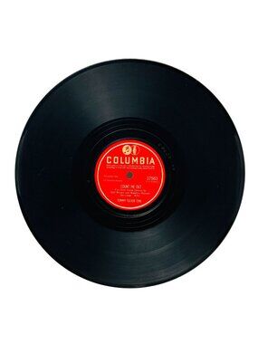 Tommy Tucker Time Count Me Out 10-Inch Shellac 78 RPM Columbia Records 37563 VG+